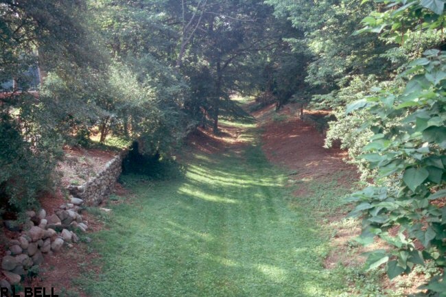 INTERURBAN RIGHT OF WAY AT INDIANAPOLIS MUSEUM OF ART