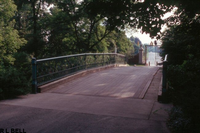 INTERURBAN BRIDGE AT INDIANAPOLIS MUSEUM OF ART